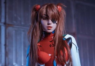 俄羅斯妹子cos明日香,動畫里是日德混血,但毛妹也不錯啊