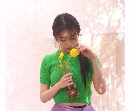 iu李智恩ins近日更新,是春天氣息